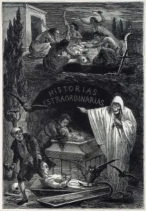 Edgar Allan 1809 1849 Prints: POE, Edgar Allan (1809-1849). 'Historias Extraordinarias' (Extraordinary Tales)