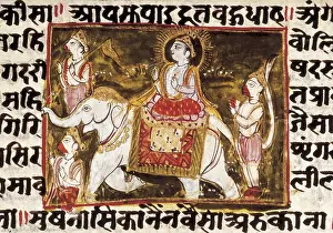 Miniatures Prints: Poem on the expedition of Rama against Ravana