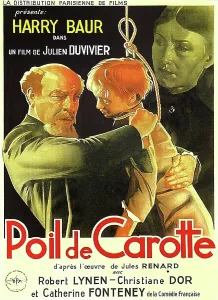 Noose Prints: POIL DE CAROTTE, from left on French poster art: Harry Baur