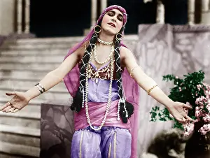 Braids Prints: Pola Negri, ca. 1920s