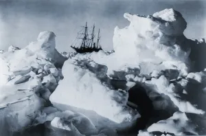 Frozen Prints: Polar explorer, Ernest Shackleton's ship