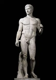 Crome Prints: POLYCLITUS 5th c. BC). Doryphoros