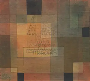 Surrealism Prints: Polyphonic Architecture, 1930, by Paul Klee