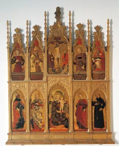 Catholicism Prints: Polyptych of Gualdo Tadino, by Girolamo di Giovanni
