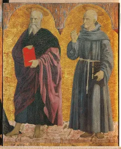 White Hair Prints: Polyptych of the Misericordia (or Virginn of the Mercy)