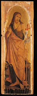 John The Baptist Prints: Polyptych of Monterubbiano, by Pietro Alemanno