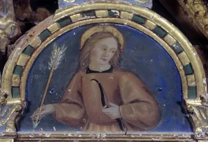 Arrow Prints: Polyptych of saint James of Pergola