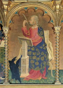 Gray Hair Prints: Polyptych of SantElena, by Michele di Matteo