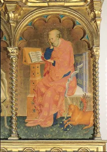 Gray Hair Prints: Polyptych of SantElena, by Michele di Matteo