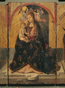 Polyptych Prints: Polyptych of St Gregory, by Antonello di Antonio known as Antonello da Messina