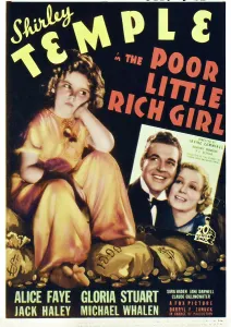 Temple Prints: POOR LITTLE RICH GIRL, from left: Shirley Temple