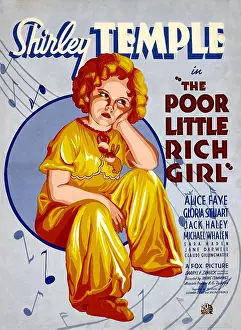 Temple Prints: POOR LITTLE RICH GIRL, Shirley Temple