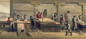 Pigs Prints: Pork packing house in Cincinnati