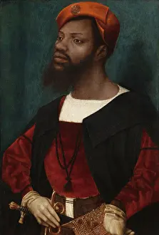 Bread Prints: Portrait of an African Man (Christophle le More)