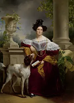 Shawl Prints: Portrait of Alida Christina Assink