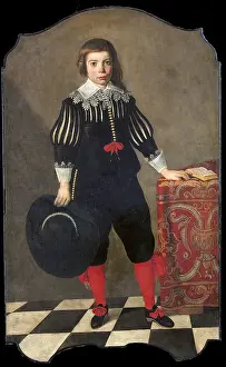 Sleeve Prints: Portrait of a Boy with a Hat, by Unknown Northern European artist, ca