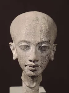 1353 Bc Prints: Portrait bust of a daughter of King Akhenaten