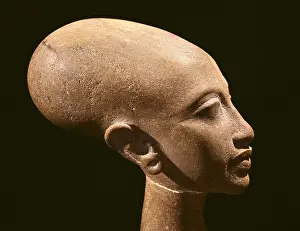1353 Bc Prints: Portrait bust of a daughter of King Akhenaten