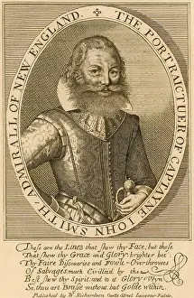 English Prints: This portrait of Captain John Smith