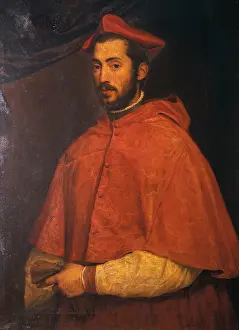 Clergy Prints: Portrait of Cardinal Alessandro Farnese