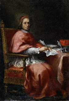 Prelate Prints: Portrait of a Cardinal, by Unknown Lombard Artist