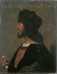 Epigraphs Prints: Portrait of Cesare Borgia, by Unknown Artist
