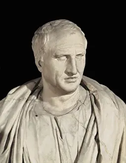 Cicero Prints: Portrait of Cicero. ca. 50 BC. Roman art