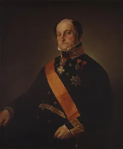 Cross Prints: Portrait of Count Ambrogio Nava