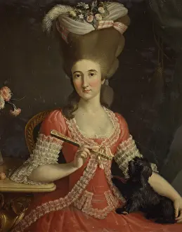 Noble Prints: Portrait of the Cpuntess Margherita Pallavicino Attendolo Bolognini