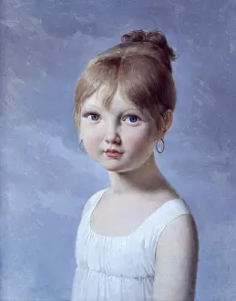 Earring Prints: Portrait of the Daughter, by Pierre-Narcisse Gurin