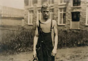 Sleeveless Prints: Portrait of a doffer, Marian Viera