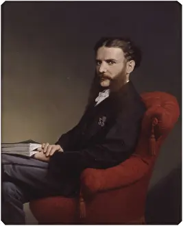 Armchair Prints: Portrait of Domenico Cariolato