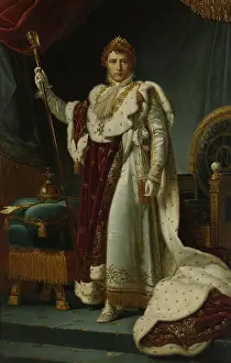 Velvet Prints: Portrait of Emperor Napoleon I, c