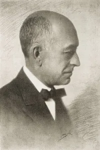 Manuel De 1876 1946 Prints: Portrait of Falla in 1926. Engraving. AISA/Everett Collection**US SALES ONLY**