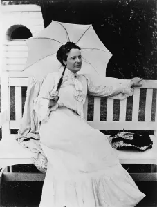 Images Dated 14th November 2007: Portrait of First Lady, Edith Kermit Carow Roosevelt