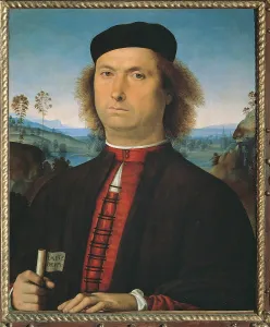 Pietro Vannucci Prints: Portrait of Francesco delle Opere