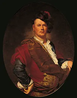Honor Prints: Portrait of a gentleman, by Vittore Ghislandi also known as Fra Galgario