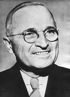 Vice Presidents Prints: Portrait of Harry Truman around the time he was elected as FDR's Vice President