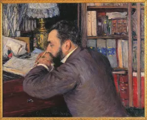 Bookshelf Prints: Portrait of Henri Cordier, by Gustave Caillebotte