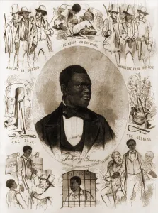 Escaped Prints: Portrait and illustrations of fugitive slave Anthony Burns escape to Boston