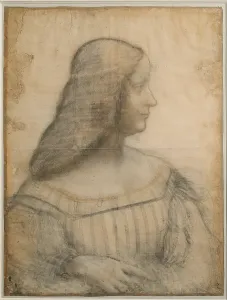 One Young Woman Only Prints: Portrait of Isabella dEste, by Leonardo da Vinci