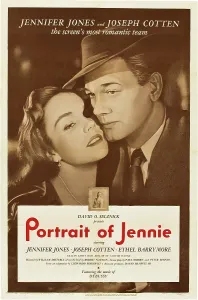 Jones Prints: PORTRAIT OF JENNIE, US poster, from left: Jennifer Jones, Joseph Cotten, 1948