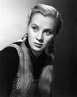 Pigtails Prints: PORTRAIT FROM LIFE, (aka THE GIRL IN THE PAINTING), Mai Zetterling, 1948