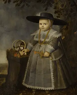 Background Prints: Portrait of a little Boy, by Willem van der Vliet
