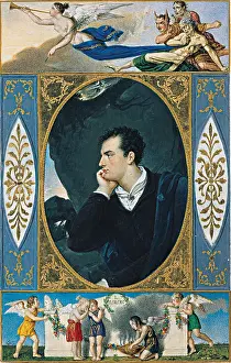 Jewel Prints: Portrait of Lord Byron (Ritratto di Lord Byron)