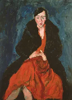 Expressionism Prints: Portrait of Madeleine Castaing