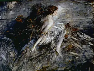 Feather Prints: Portrait of the Marchesa Casati (Ritratto della marchesa Casati)