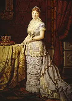 Tiara Prints: Portrait of Margaret of Savoy, by Francesco Moretti