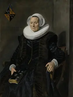 Golden Age Prints: Portrait of Maritge Claesdr Vooght