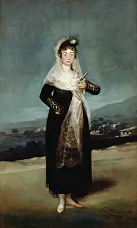 Goya Prints: Portrait of the Marquesa de Santiago